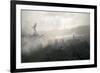 Misty Fantasy Forest-Algol2-Framed Art Print