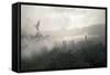 Misty Fantasy Forest-Algol2-Framed Stretched Canvas