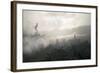 Misty Fantasy Forest-Algol2-Framed Art Print