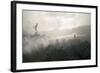 Misty Fantasy Forest-Algol2-Framed Art Print