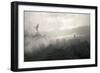 Misty Fantasy Forest-Algol2-Framed Art Print