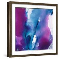 Misty Flowers II-Joyce Combs-Framed Art Print