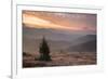 Misty Forest and Carpathian Mountains Landscape at Sunrise, Ranca, Parang Mountains-Matthew Williams-Ellis-Framed Photographic Print