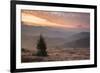 Misty Forest and Carpathian Mountains Landscape at Sunrise, Ranca, Parang Mountains-Matthew Williams-Ellis-Framed Photographic Print