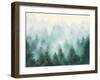 Misty Forest-Julia Purinton-Framed Art Print