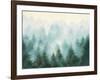 Misty Forest-Julia Purinton-Framed Art Print