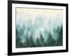 Misty Forest-Julia Purinton-Framed Art Print