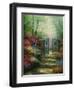 Misty Gate-Jason Blackstone-Framed Art Print