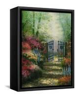 Misty Gate-Jason Blackstone-Framed Stretched Canvas