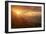 Misty Golden Sunset at the Marin Headlands-Vincent James-Framed Photographic Print