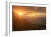 Misty Golden Sunset at the Marin Headlands-Vincent James-Framed Photographic Print