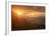 Misty Golden Sunset at the Marin Headlands-Vincent James-Framed Photographic Print