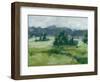 Misty Green Valley II-Ethan Harper-Framed Art Print