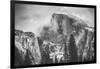 Misty Half Dome at Yosemite, California-Vincent James-Framed Photographic Print