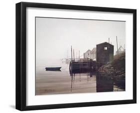 Misty Harbor-David Knowlton-Framed Giclee Print