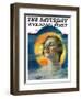 "Misty Harvest Moon," Saturday Evening Post Cover, November 10, 1928-William Haskell Coffin-Framed Giclee Print