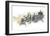 Misty Hillside II-June Vess-Framed Art Print