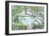 Misty Lake-Julie DeRice-Framed Art Print