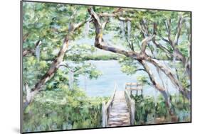 Misty Lake-Julie DeRice-Mounted Art Print