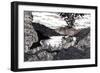 Misty Landscape, 2020, (Indian Ink)-Charlotte Orr-Framed Giclee Print