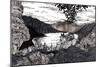 Misty Landscape, 2020, (Indian Ink)-Charlotte Orr-Mounted Giclee Print