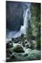 Misty Lower Yosemite Falls, California-Vincent James-Mounted Photographic Print