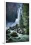 Misty Lower Yosemite Falls, California-Vincent James-Framed Photographic Print