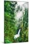 Misty Magical Metlako Falls, Columbia River Gorge, Oregon-Vincent James-Mounted Photographic Print