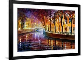 Misty Melody-Leonid Afremov-Framed Art Print