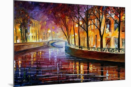 Misty Melody-Leonid Afremov-Mounted Art Print