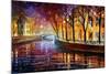 Misty Melody-Leonid Afremov-Mounted Art Print