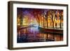 Misty Melody-Leonid Afremov-Framed Art Print