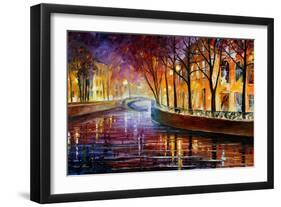 Misty Melody-Leonid Afremov-Framed Art Print