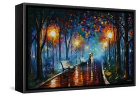 Misty Mood-Leonid Afremov-Framed Stretched Canvas