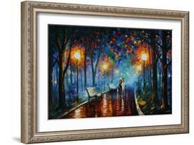 Misty Mood-Leonid Afremov-Framed Art Print