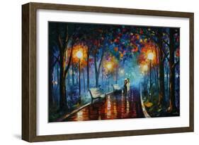 Misty Mood-Leonid Afremov-Framed Art Print