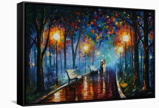 Misty Mood-Leonid Afremov-Framed Stretched Canvas