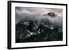 Misty Moody Yosemite Valley, Yosemite National Park, California-Vincent James-Framed Photographic Print