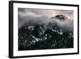 Misty Moody Yosemite Valley, Yosemite National Park, California-Vincent James-Framed Photographic Print