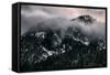Misty Moody Yosemite Valley, Yosemite National Park, California-Vincent James-Framed Stretched Canvas