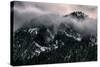 Misty Moody Yosemite Valley, Yosemite National Park, California-Vincent James-Stretched Canvas