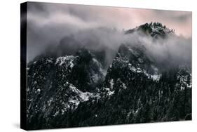 Misty Moody Yosemite Valley, Yosemite National Park, California-Vincent James-Stretched Canvas