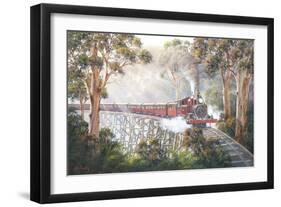 Misty Morning - Belgrave-John Bradley-Framed Giclee Print