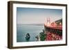 Misty Morning Crossing the Golden Gate Bridge, San Francisco, California-Vincent James-Framed Photographic Print