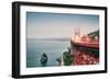 Misty Morning Crossing the Golden Gate Bridge, San Francisco, California-Vincent James-Framed Photographic Print