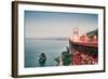 Misty Morning Crossing the Golden Gate Bridge, San Francisco, California-Vincent James-Framed Photographic Print