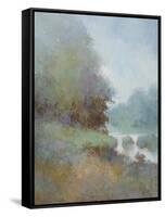 Misty Morning Fog-Jan Zhang-Framed Stretched Canvas