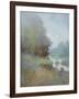 Misty Morning Fog-Jan Zhang-Framed Art Print