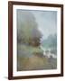 Misty Morning Fog-Jan Zhang-Framed Art Print