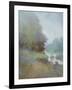 Misty Morning Fog-Jan Zhang-Framed Art Print